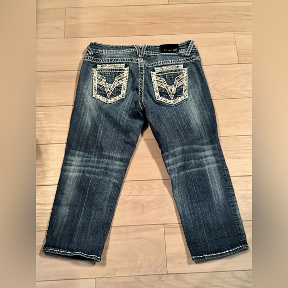 Blue Jeans size 11/12 small callout in pictures small tear - Picture 2 of 5